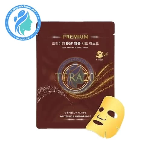 Mặt nạ TERA20's Premium Egf Ampoule Sheet Mask 30ml - Cung cấp dưỡng chất cho da